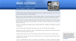 Desktop Screenshot of bowlcutter.co.uk